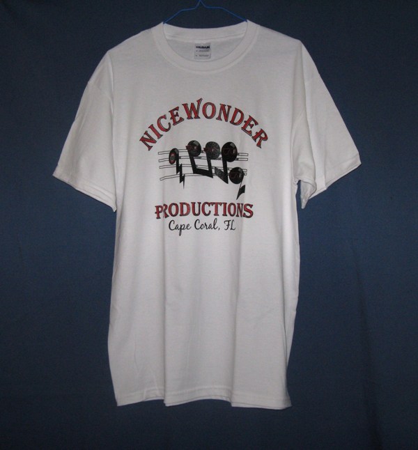 Totally Awesome Nicewonder Productions Tee/Take Me Back So I Can Get One Now